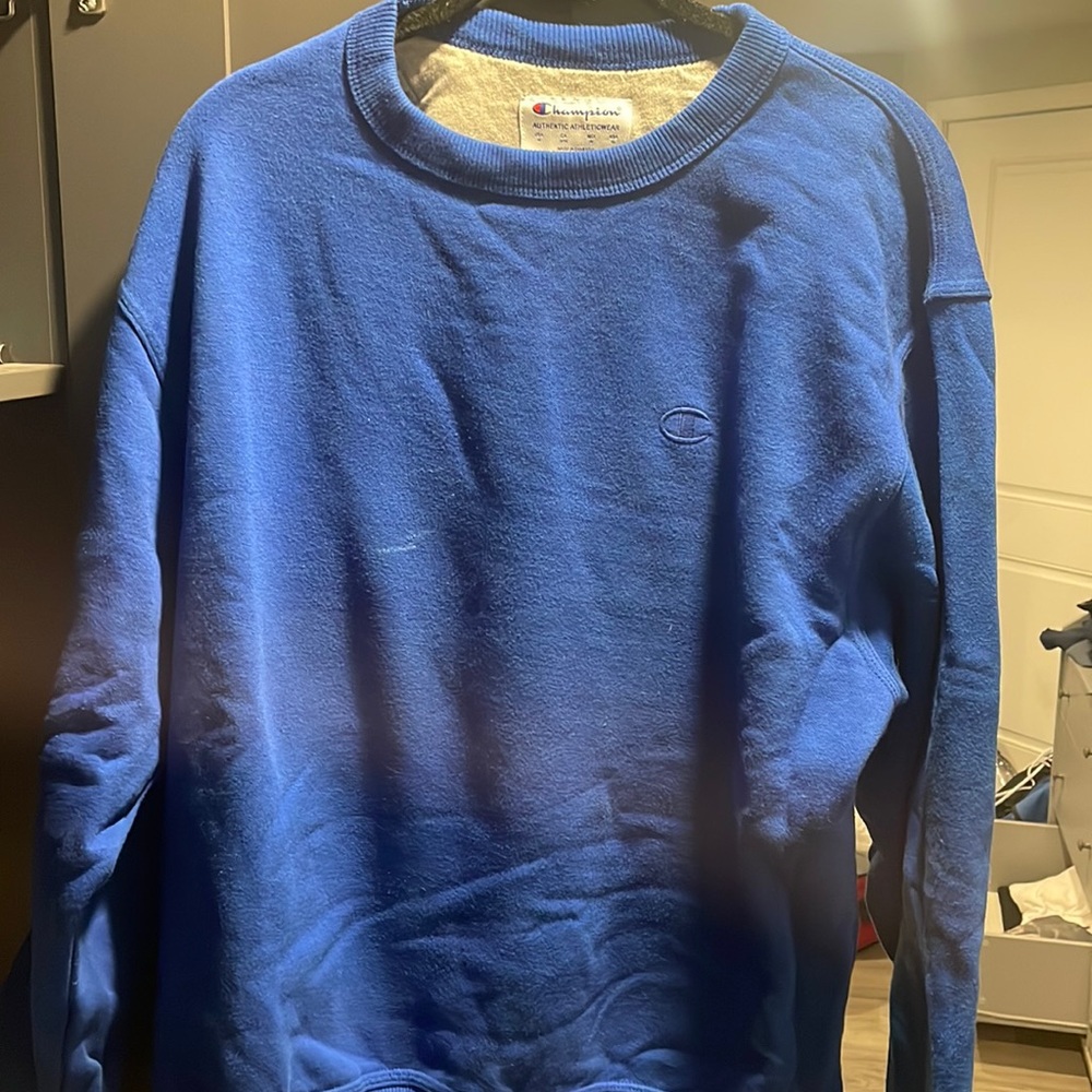 Blue Champion Crewneck